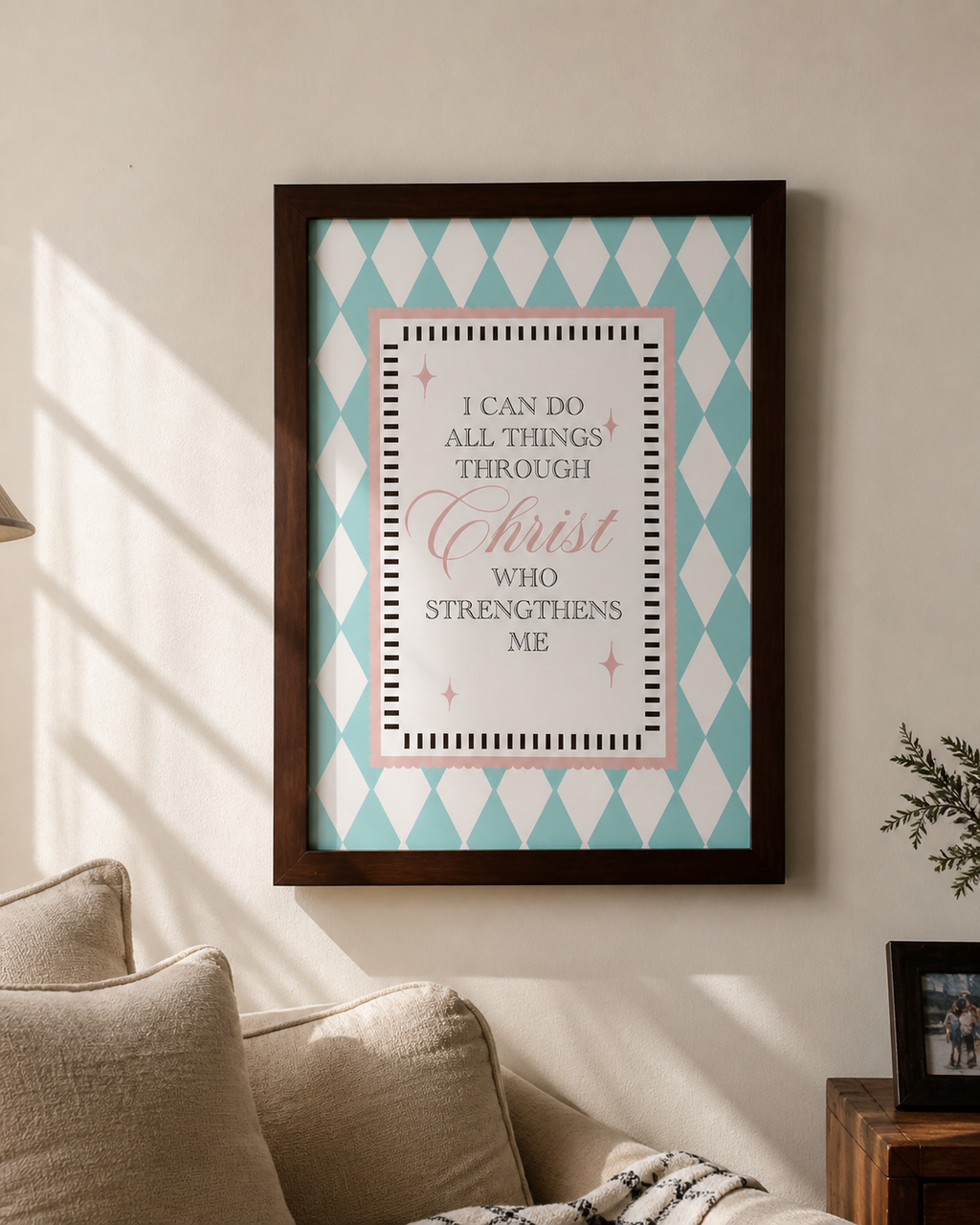 Through Christ Frame