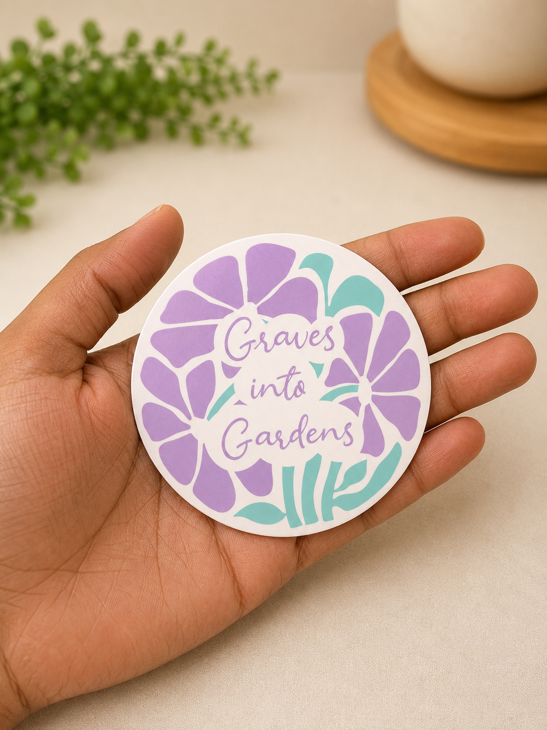 Graves into Garden Magnet