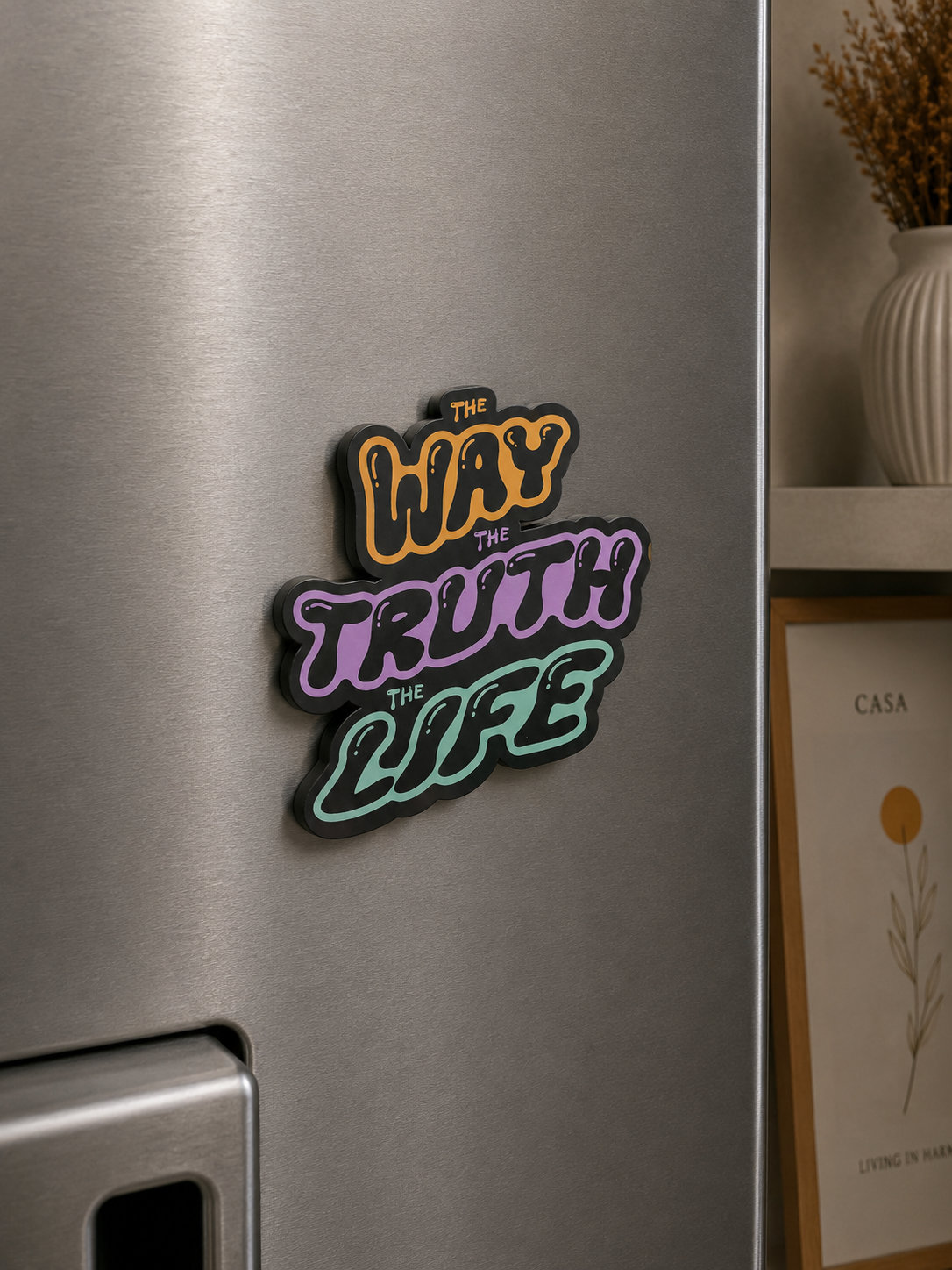 Way Truth Life Magnet