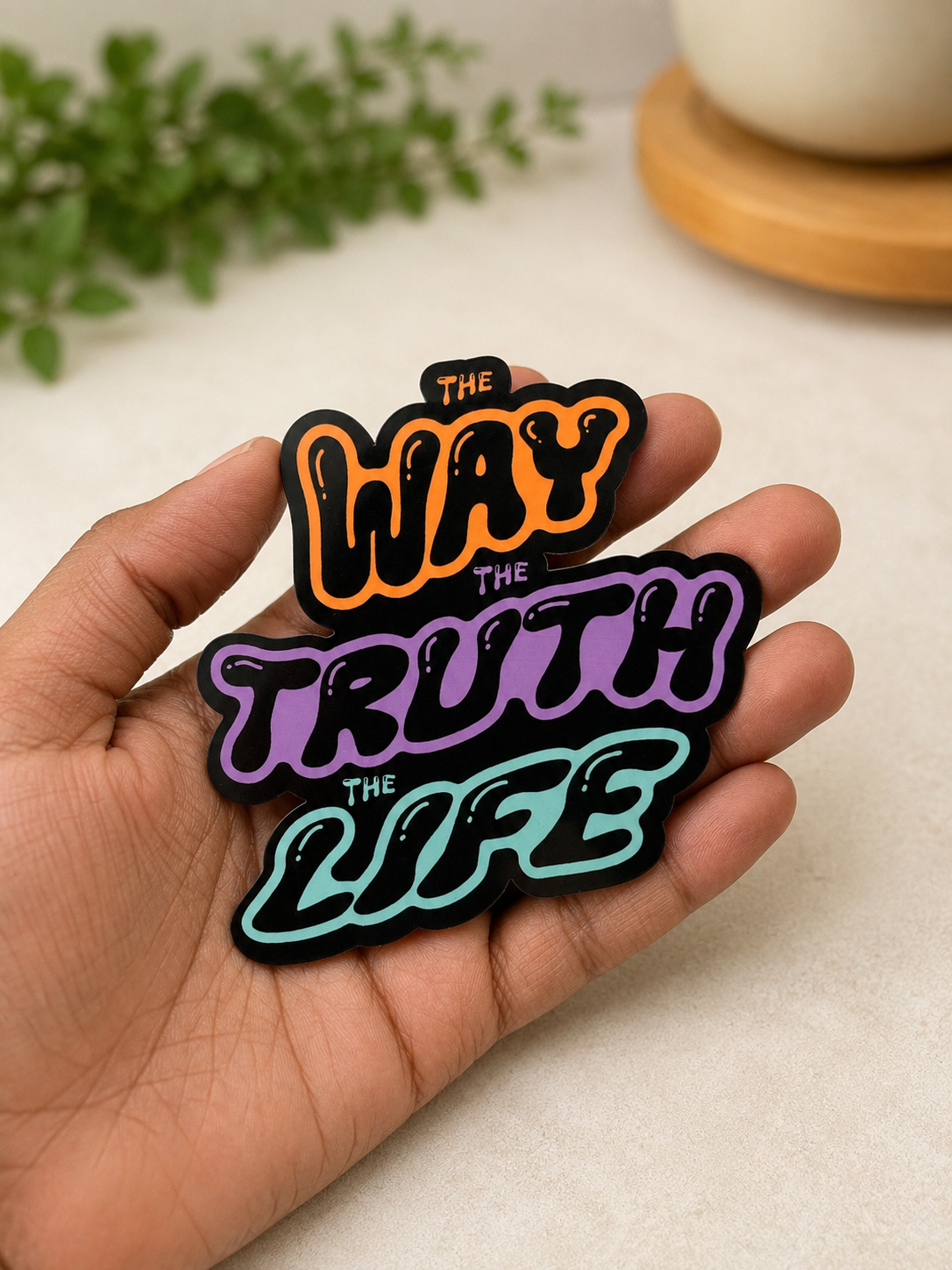 Way Truth Life Magnet