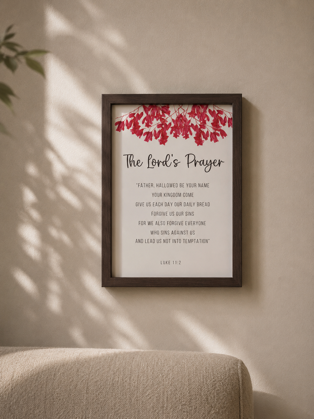 Lord's Prayer Frame