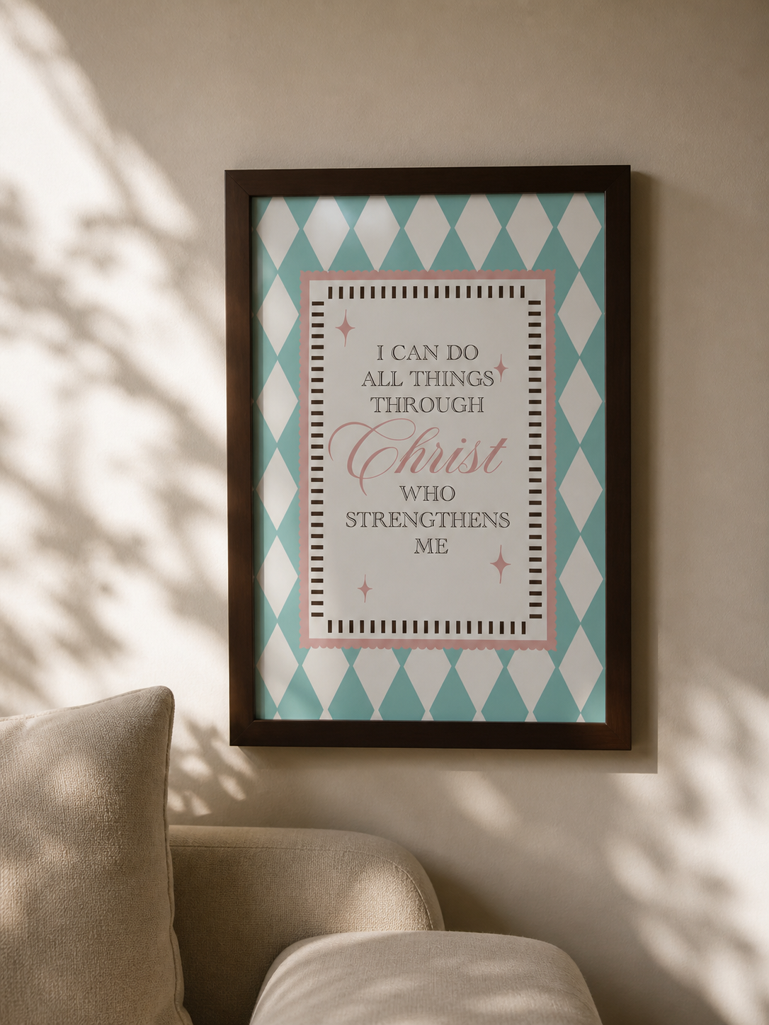 Through Christ Frame
